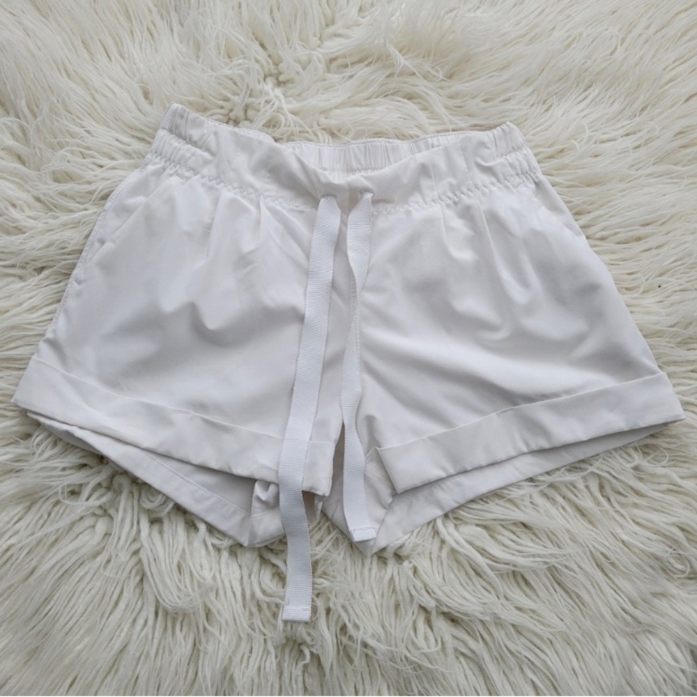 Lululemon White Shorts